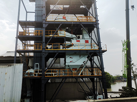 建筑垃圾制砂如何配置生產(chǎn)線？參考江蘇張家港制砂樓項目