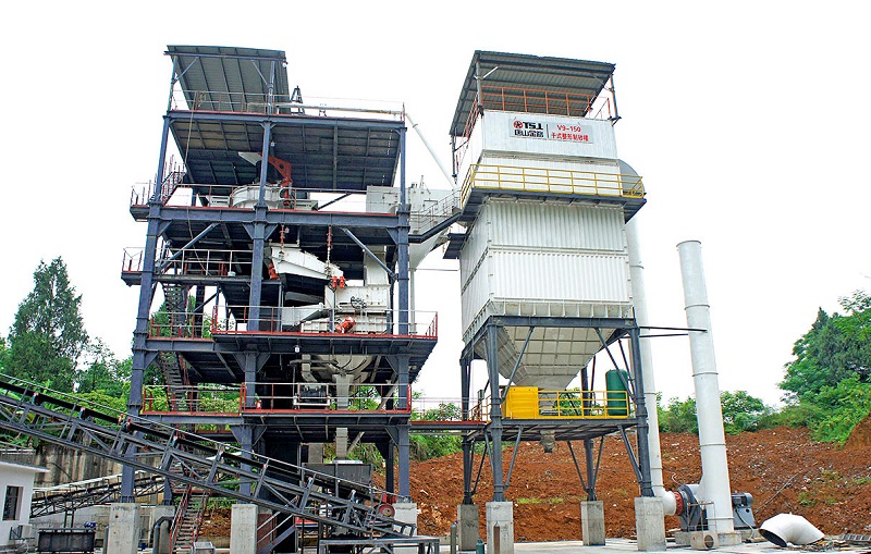 干法制砂樓，砂子品質好及配優(yōu)